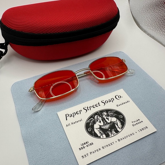 Project Mayhem Shades Tyler Durden Fight Club NEW Oliver Peoples 523 Brad Pitt - Picture 17 of 17